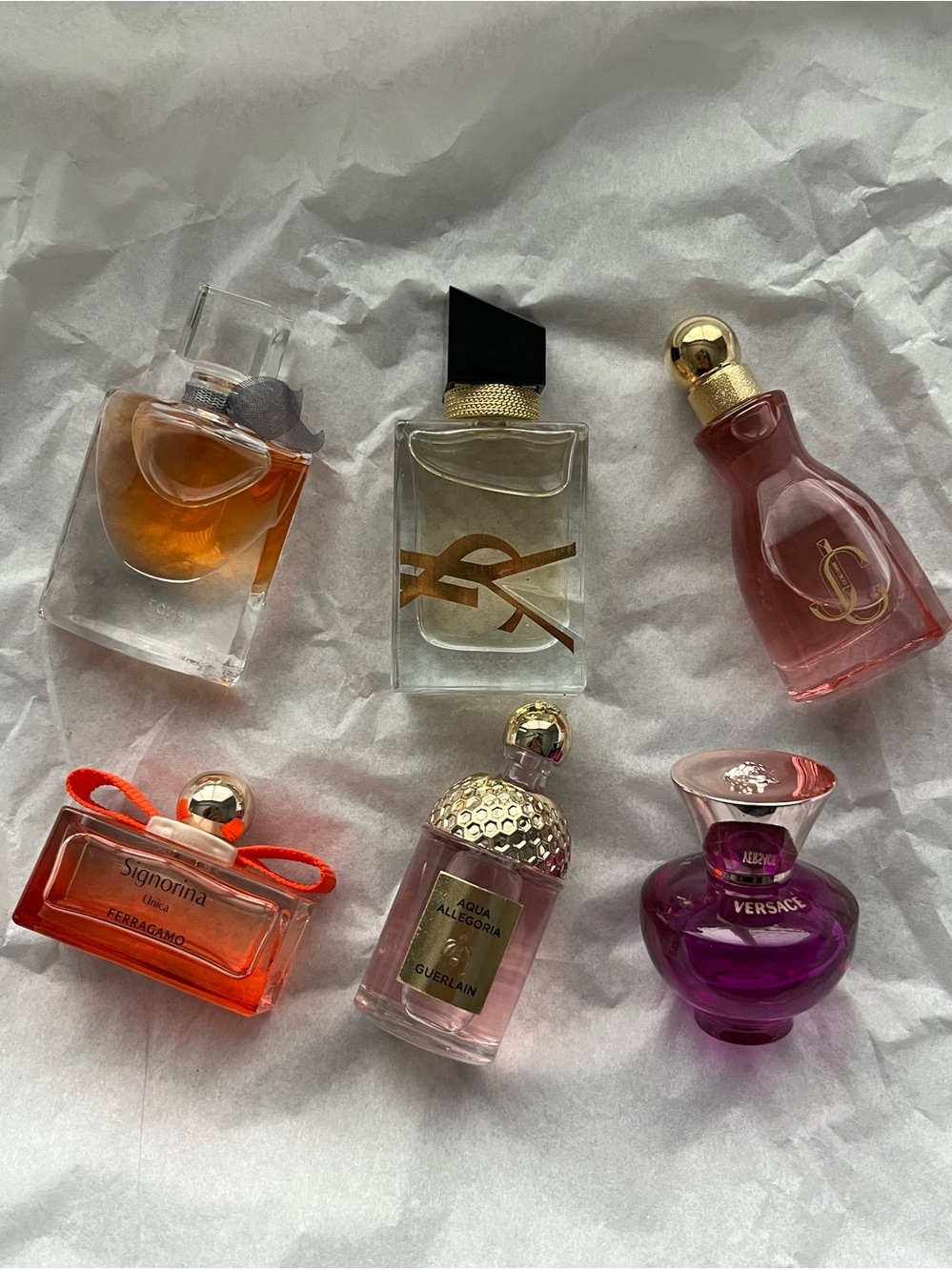 6-Piece Designer Mini Perfume Set – YSL, Lancôme, Guerlain & More – New